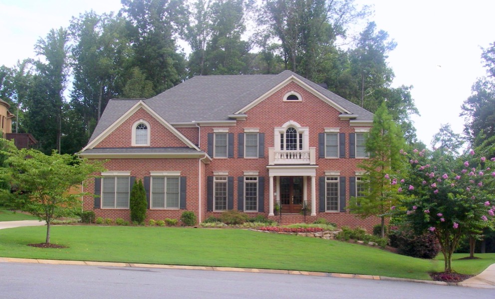 East cobb front landscape